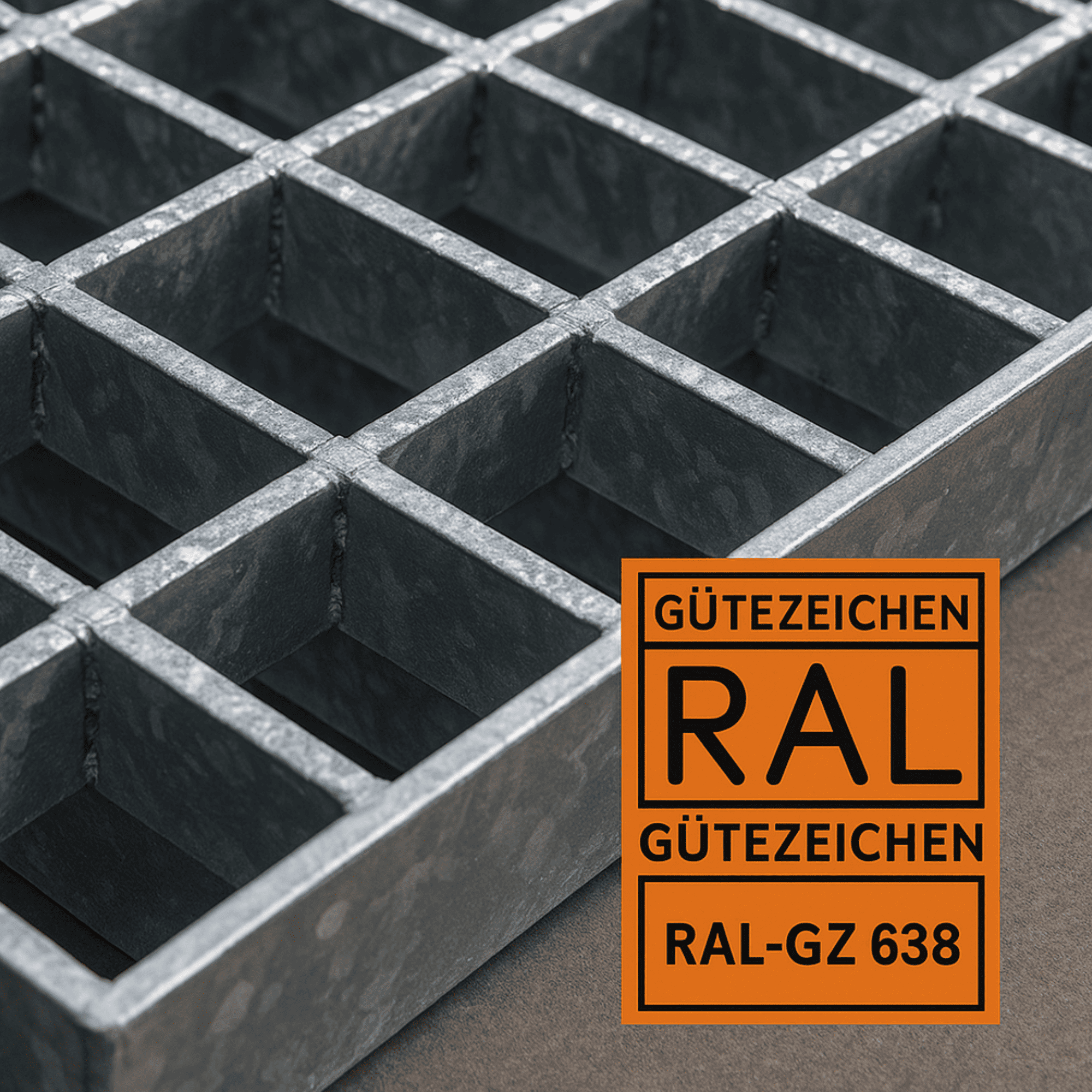 Welche Vorteile haben Gitterroste mit RAL-GZ 638 gegenüber Standardware?