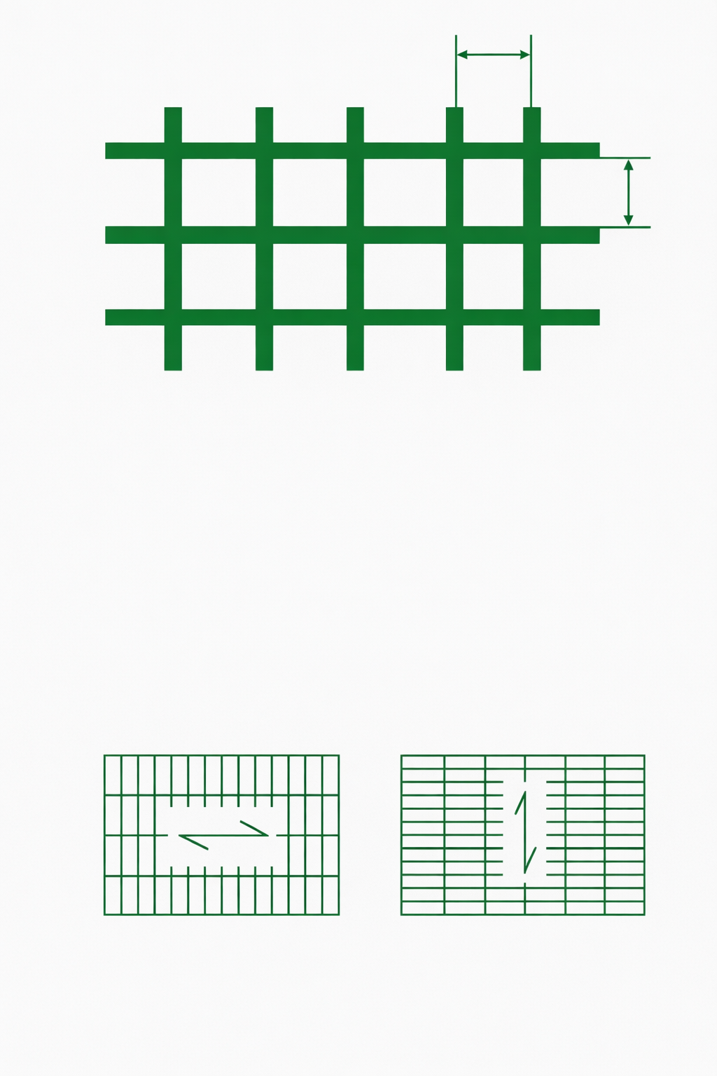 Maschenweite, Maschenteilung und Maschenbild einfach erklärt